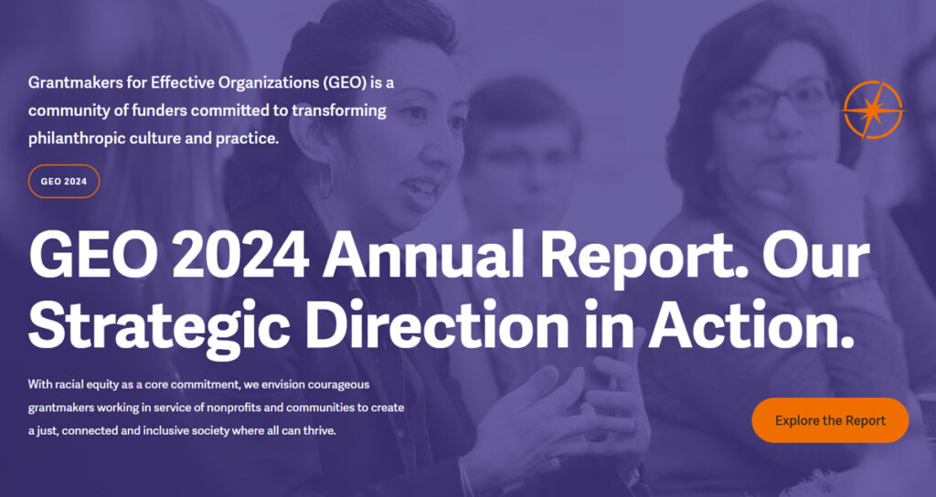 Header of GEO's 2024 Annual Report